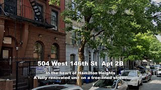 504 West 146th Apt 2B [upl. by Marigolde612]