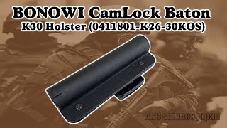 警棒 Bonowi【日本最安販売→説明欄URL参照】BONOWI Baton Holster K3 0411801K2630CKos ボノウィ 26インチ用 ホルスター 特殊警棒 護身 [upl. by Wills]