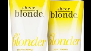 John Frida Go Blonder Shampoo amp Conditioner Review [upl. by Baker]