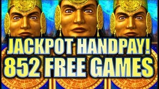 ★FULLLENGTH★JACKPOT HANDPAY 852 FREE GAMES★ 😍 MAYAN CHIEF MASSIVE BIG WIN Slot Machine Bonus [upl. by Munt334]