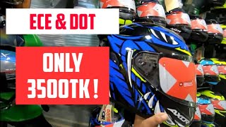 Axor amp HJC Helmet Price in Bangladesh ECE amp DOT Certified Helmet মাত্র 3500 টাকায়Sam Dhaka vlogs [upl. by Jenness928]