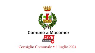 Diretta live streaming Consiglio Comunale  1 luglio 2024 [upl. by Jilly]