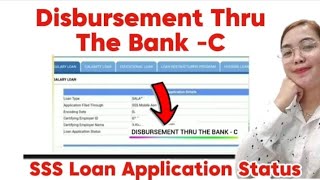 ANO ANG IBIG SABIHIN NG SSS DISBURSEMENT THRU THE BANK C [upl. by Rhyne779]