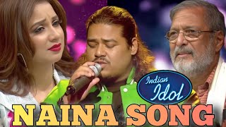 ✨♥️Naina Song Indian Idol  Priyangshu Dutta  Indian Idol season 15  subscribe sony youtube [upl. by Rona]