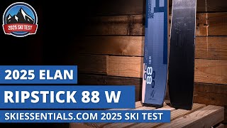 2025 Elan Ripstick 88 W  SkiEssentialscom Ski Test Review [upl. by Achorn]