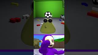 Tinky Winky Escape From Pouexe Part 2 shorts [upl. by Aicilana]