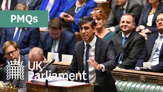 Prime Ministers Questions PMQs  29 November 2023 [upl. by Meekar]