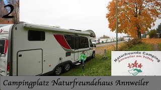 Herbsturlaub 2021  Naturcampingplatz Annweiler  Wandern im Trifelsland [upl. by Zipnick]