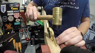 Traditions Muzzleloader Build Part 3 Trigger and Stock Shaping [upl. by Aufa]