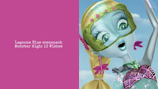 Lagoona Blue scenepack Monster High 13 Wishes 1080p [upl. by Berkin]