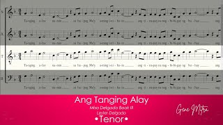 Ang Tanging Alay Misa Delgado Book III • Tenor Guide [upl. by Pahl520]