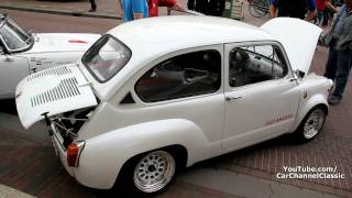 Fiat 600 Abarth GSXR 1000cc 1080p HD [upl. by Ettevol]