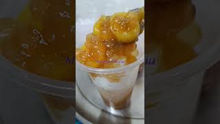 Saging Con Yelo with Custard Milk subscribers custard banana bananarecipe food dessert [upl. by Horter]