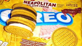 Unboxin Doxin  Neapolitan Flavor Creme Oreos [upl. by Kathye]