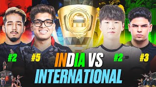 Indian vs International PUBG Mobile teams performance  Shocking Stats 😱 SouLGodLikeOR Esports [upl. by Eatnom]