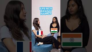 How to Pronounce FRENCH Brands Correctly 🤣😂 learnfrench brands ashortsaday [upl. by Okomom]