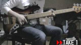 Slap Bass Solo BPM 143 [upl. by Hiro]