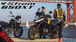 2018 Suzuki VStrom 650 XT  Better Commuter Than a GS [upl. by Beacham605]