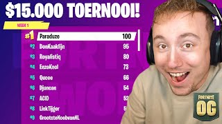 🔴 15000 OG TOERNOOI tegen YOUTUBERS Royalistiq OG Invitational [upl. by Caputo]