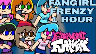 Fangirl Frenzy Song 1 Hour  FNF 6 Bf vs 6 Sky [upl. by Portugal]