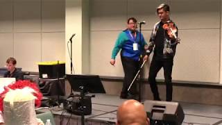 Roselia  LOUDER Violin Cover Anime Expo 2018 Acoustikaraoke [upl. by Inesita]