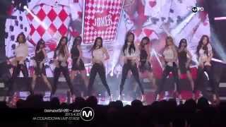 MPD직캠 달샤벳 직캠 JOKER Dal Shabet Fancam  MCOUNTDOWN2015430 [upl. by Ecnahoy36]