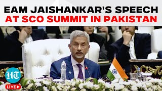 LIVE EAM Jaishankars Remarks at 23rd SCO Summit in Islamabad Pakistan  China  India  SCO Meet [upl. by Loresz]