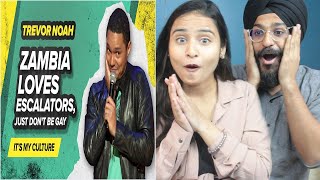 Zambia loves escalators just dont be gay REACTION  TREVOR NOAH [upl. by Violet35]