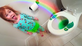 Adley caught a Leprechaun St Patricks Day Morning Routine and GOLD TRAP 🌈 [upl. by Aisatsana]