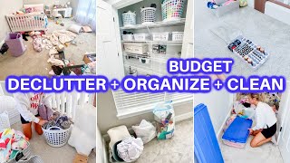 NEW DECLUTTER  ORGANIZE  CLEAN WITH ME  CLEANING MOTIVATION  HOME ORGANIZATION  DOLLAR TREE [upl. by Lazaro]