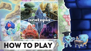 Neotopia  How to Play Board Game With Stella and Tarrant [upl. by Soraya]