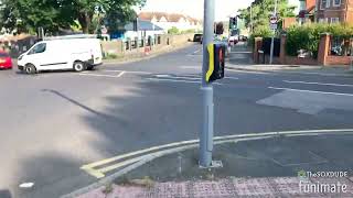 Silence Mode Beepers Tomswoods Hill Turpins LaneManor Road Traffic Light  4724 Chigwell [upl. by Prudi]