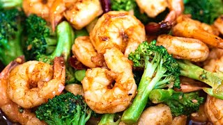 BETTER THAN TAKEOUT  15 Mins Shrimp and Broccoli Recipe [upl. by Georgeta]