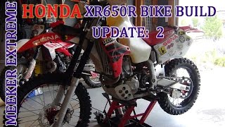 Honda XR650R Bike Build  Update 2 [upl. by Kwabena]