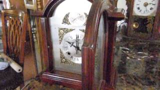 Waltham Tempus Fugit Mantel Clock31 Day Pendulum Key Wind amp Chime CLEAN [upl. by Fina]