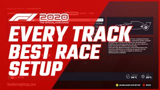 F1 2020 Setups  Every Track Race Setup [upl. by Ejroj983]