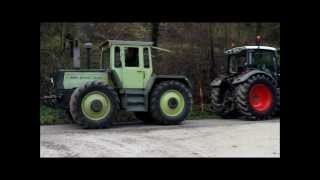 Mb trac 1500 vs Fendt 516 [upl. by Aivilys328]