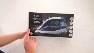 Tefal Ultraglide Diffusion 60 and the George Cordless 360 ° Iron [upl. by Haila]