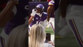 Justin Jefferson 99 yard td football nfl sports [upl. by Esyned]