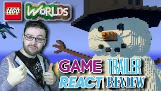 LEGO Worlds Official Console Announcement Game Trailer Reaction Review [upl. by Kent]