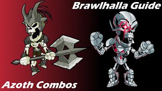 Brawlhalla Guide  Easy Azoth Combos [upl. by Cowen520]