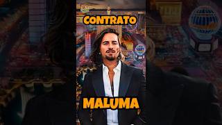 Maluma  Contrato Letra  Lyrics shorts [upl. by Evvy]