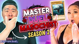 We Used the WORST Decks to BEAT META DECKS in YuGiOh Master Duel  Masochist Season 2 [upl. by Hulda]