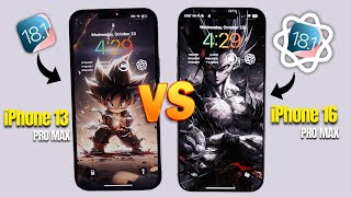 SALE iOS 181 iPhone 16 Pro Max vs iPhone 13 Pro Max DIFERENCIAS [upl. by Charlean]