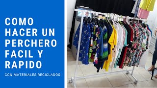 🤔Como hacer un perchero Facil y Rápido🤑 [upl. by Whitaker]