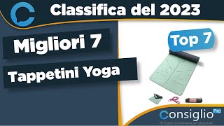 Migliori tappetini yoga Top 7 del 2023 [upl. by Anaik]