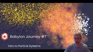 Babylon Journey 7 Particle System Fireworks [upl. by Elliot]