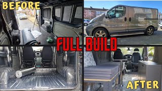 Opel Vivaro Trafic Primastar 《》Camper conversion  3 months in 14min  Timelapse  OFFLIMIT Vlog 8 [upl. by Ellivnarg]