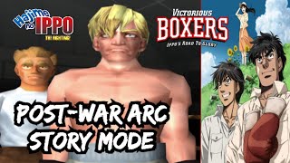 Ralph Anderson vs Genji Kamogawa PostWar Arc Story Mode Cutscenes Hajime No Ippo Victorious Boxers [upl. by Culbert]