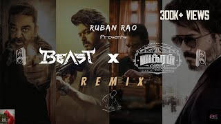 Vikram X Beast Remix  Kamal Hasan  Thalapathy Vijay  Ruban Rao [upl. by Landon]